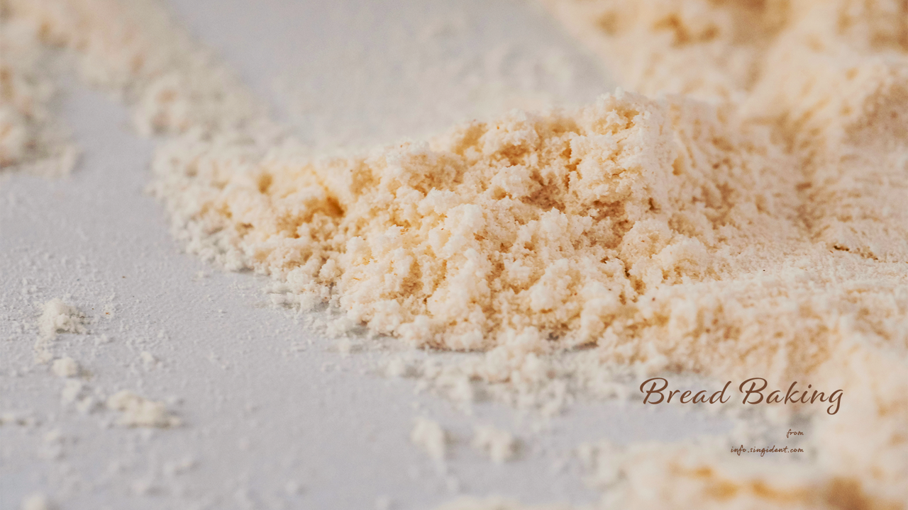 02 포슬포슬 밀가루 C - Bread Baking 갈색배경화면