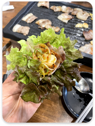 &amp;#39;도을 생고기집&amp;#39; 냉동삼겹살 사진 7