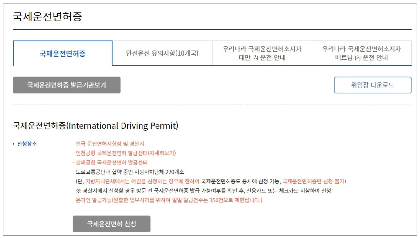 국제운전면허증