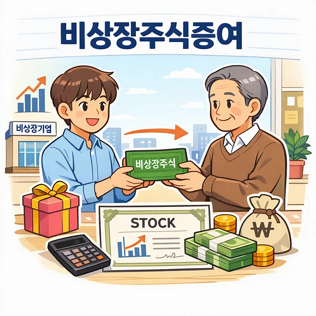비상장주식증여