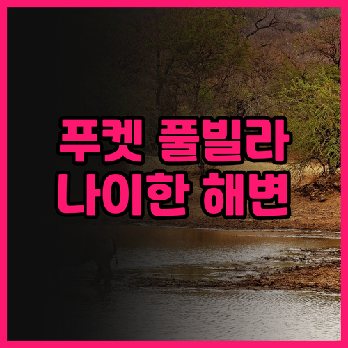 푸켓 여행객 필독 Villa Gala..