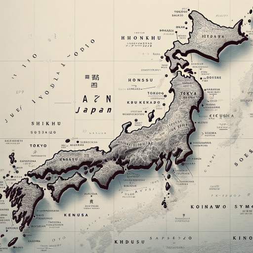 일본 지도 크게보기