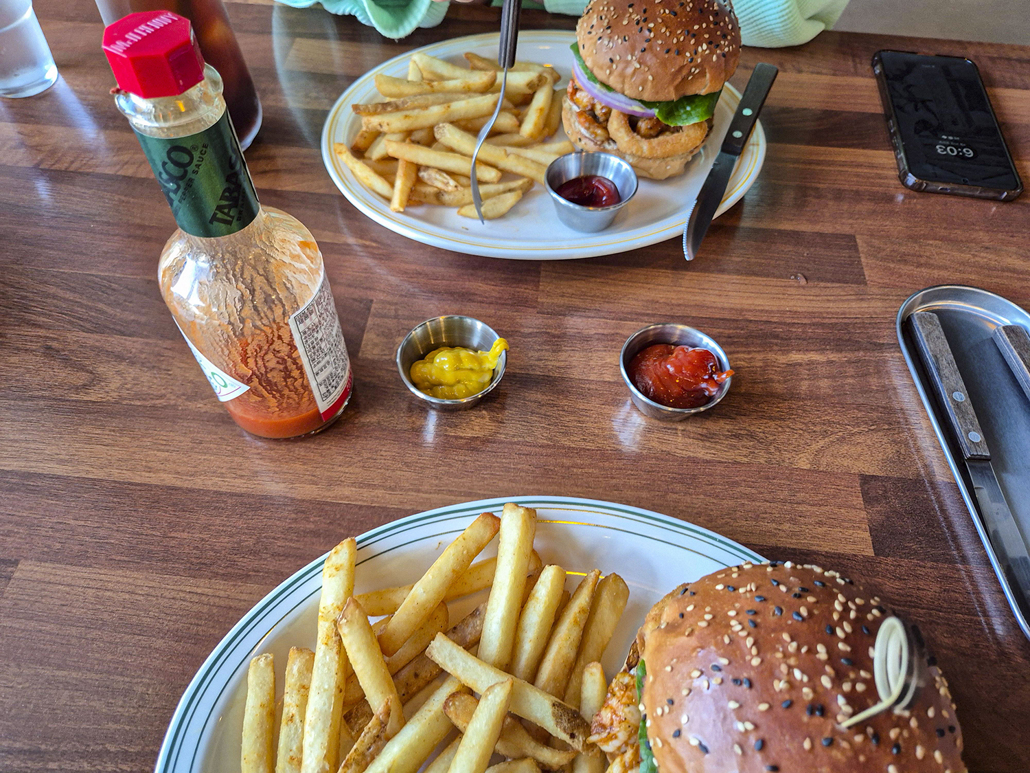 스파이시 쉬림프버거 세트 1