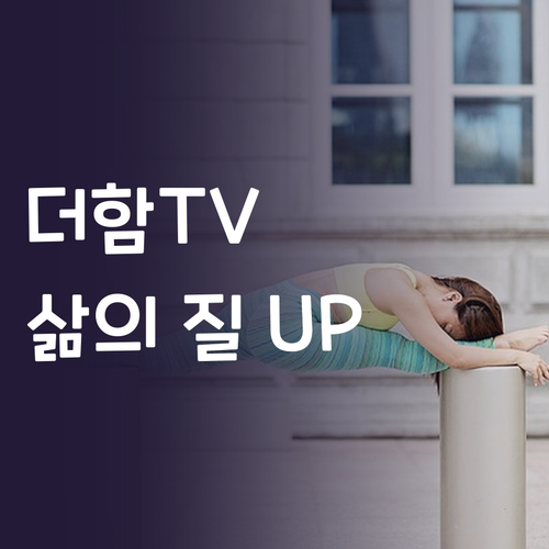 더함 TV 하나로 삶의 질 UP 나만..