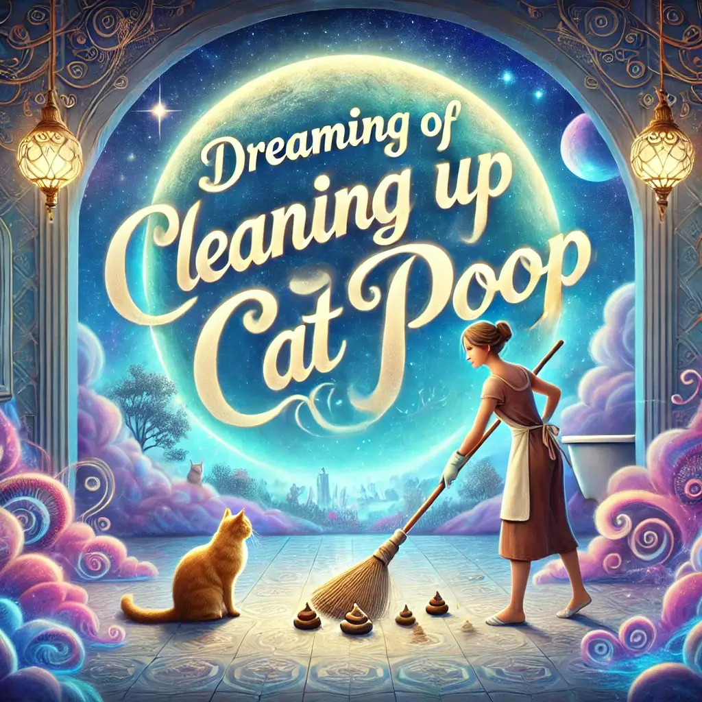 고양이 똥 치우는 꿈 해몽