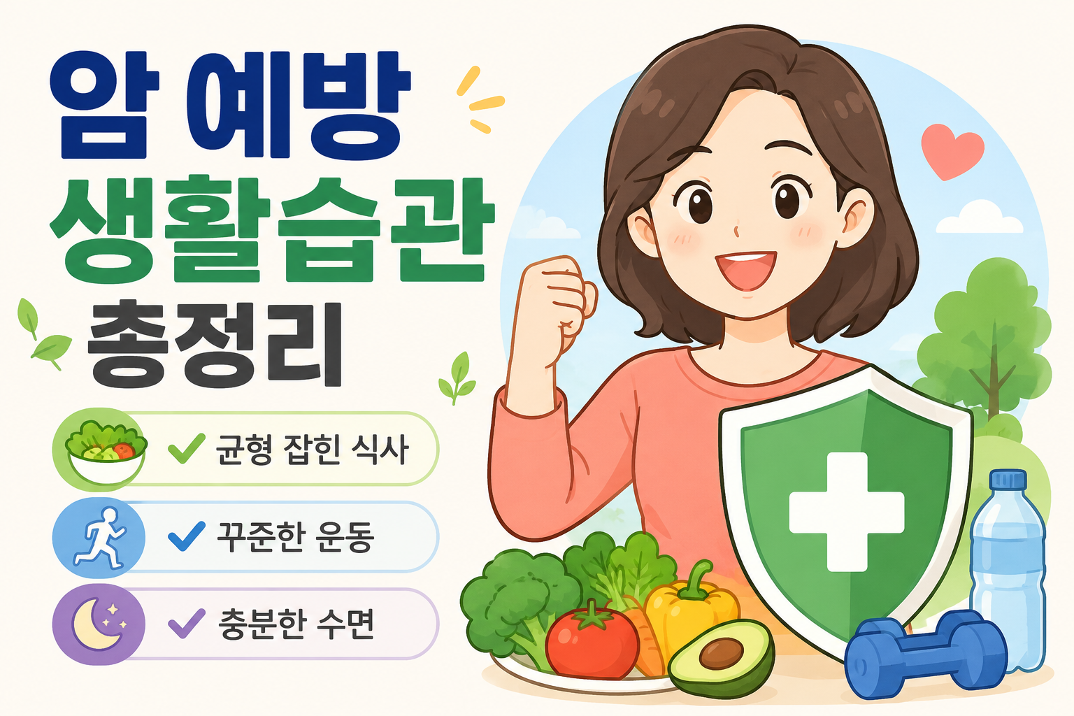 암 예방 생활습관 총정리 -사진-