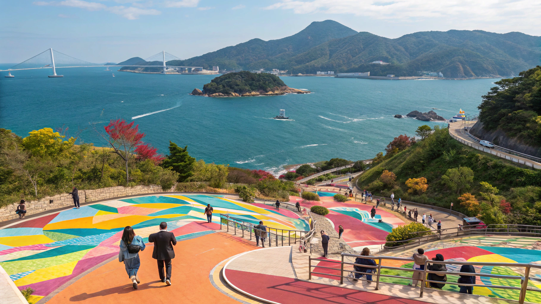 예술과 바다, 액티비티까지 즐기는 여수 예술랜드 나들이