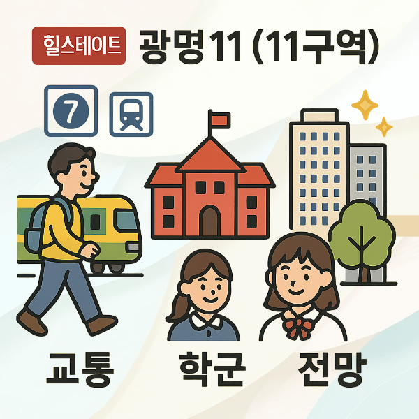 힐스테이트 광명11 (11구역) 총정리