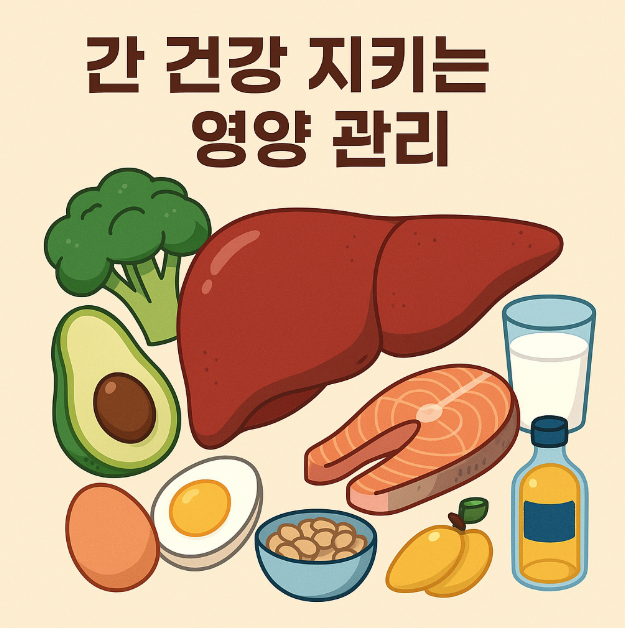 간 건강관련 이미지
