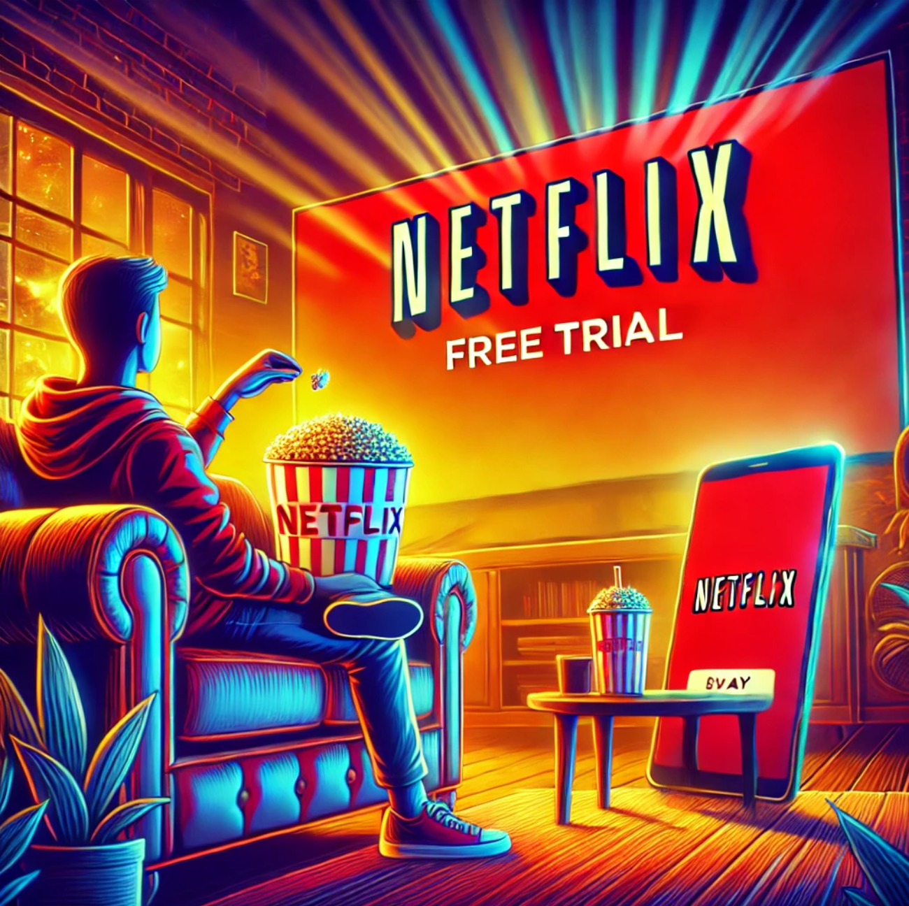 넷플릭스 무료 체험 방법 관련 이미지