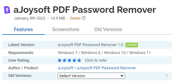 aJoysoft-PDF-Password-Remover