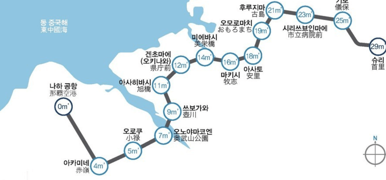 오키나와 여행 - 나하시내에서 아메리칸 빌리지 가는 방법, 노선 시간 및 예약 사이트 (버스, 공항리무진, 셔틀버스, 유이레일)