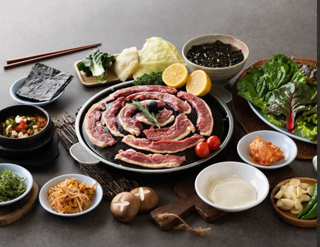 찜쌈밥 육류
