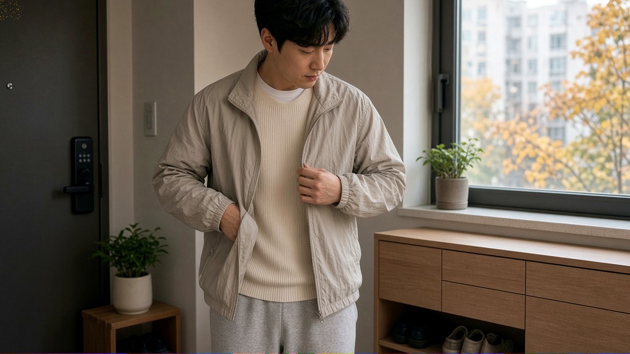 차량 실내 디스플레이를 조작하는 손