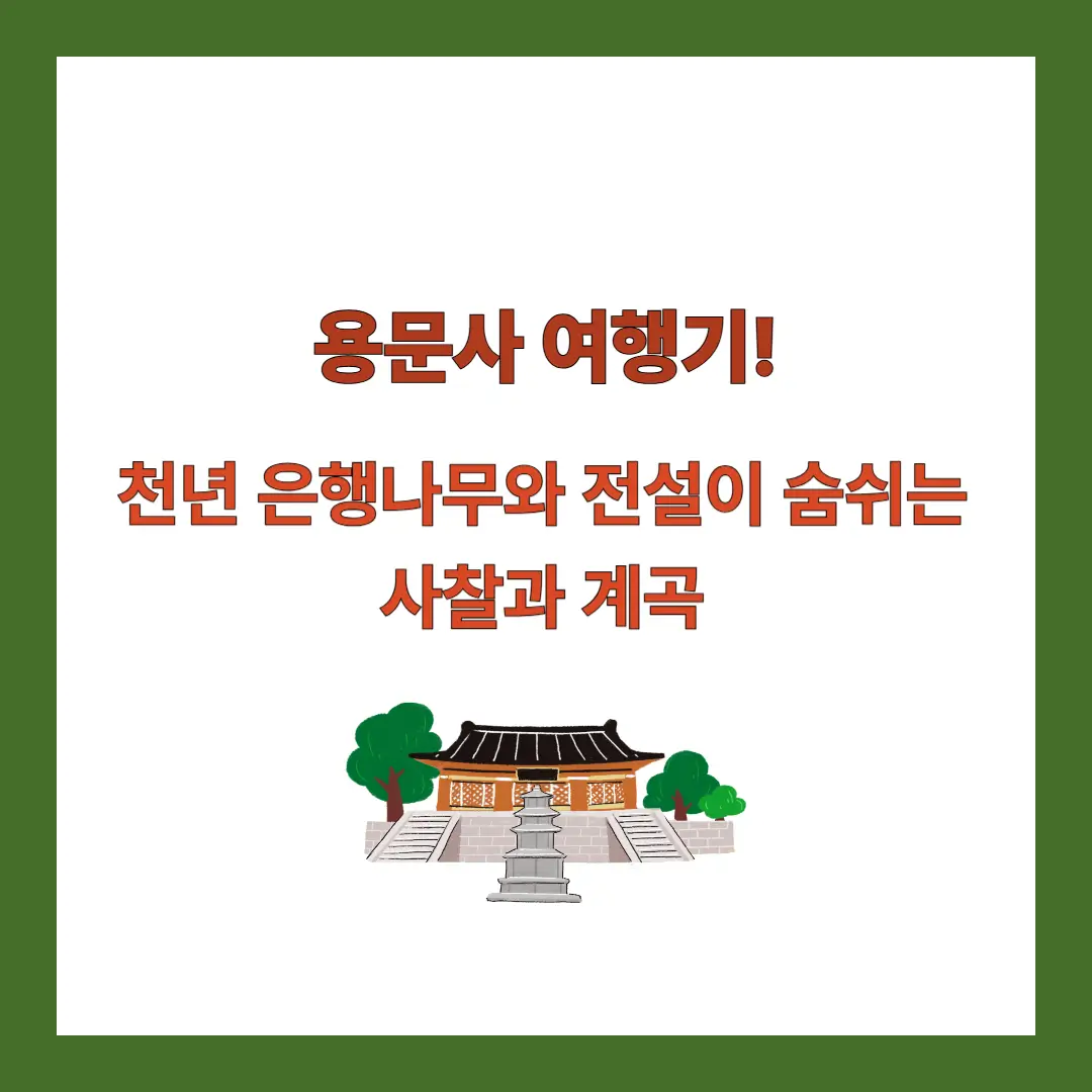 용문사-은행나무