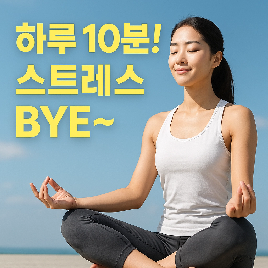 하루 10분 투자로 스트레스 관리하는 실용적인 방법 7가지