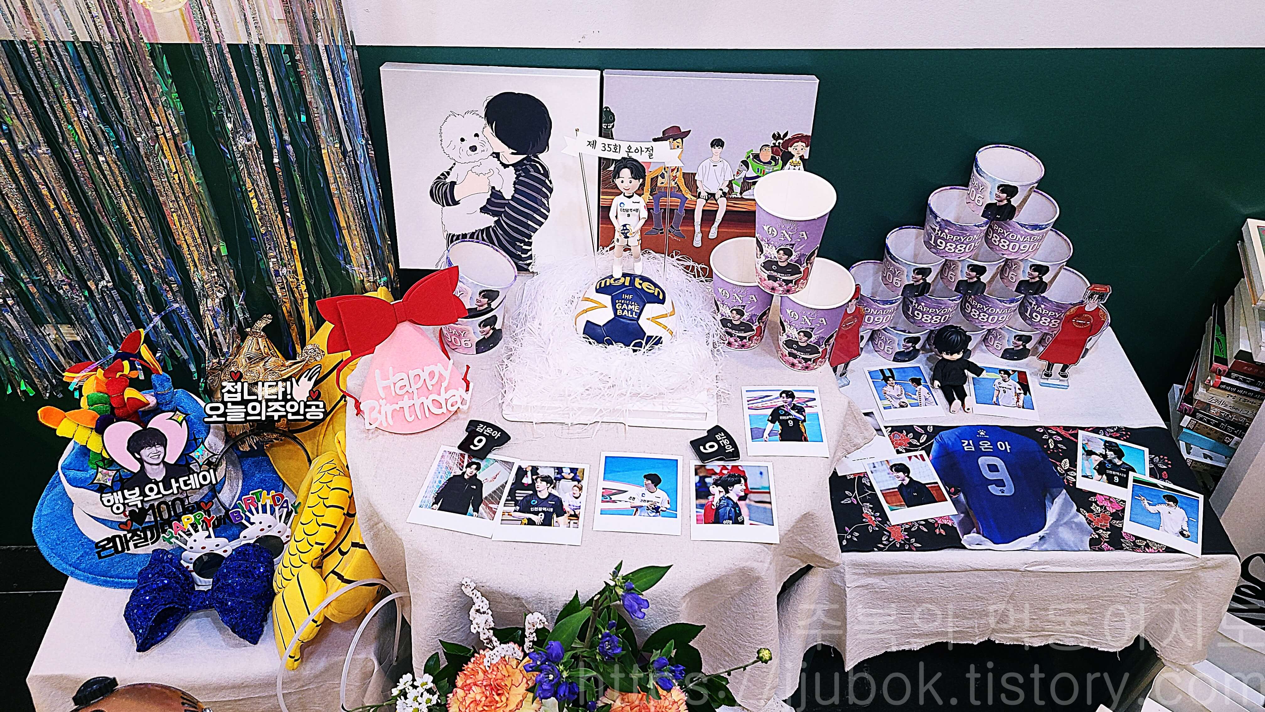 카페-리틀-포레스트-김온아-선수-굿즈