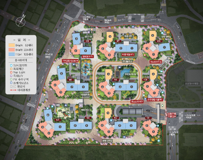 단지배치도