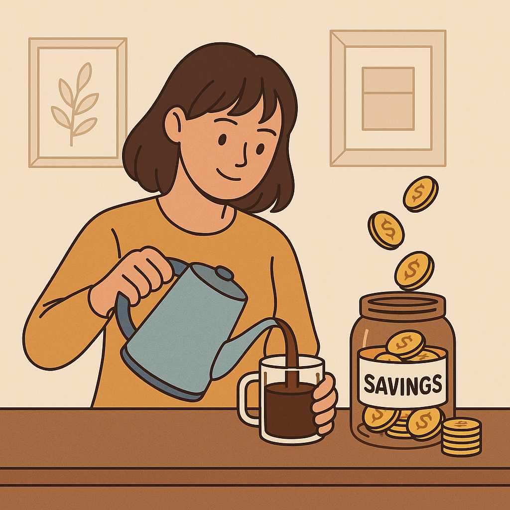 커피 값 줄이기