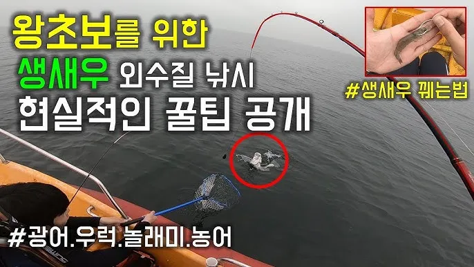 우럭낚시 선상 초보 수중여 포인트 채비 엉킴 줄이는 정리법_4