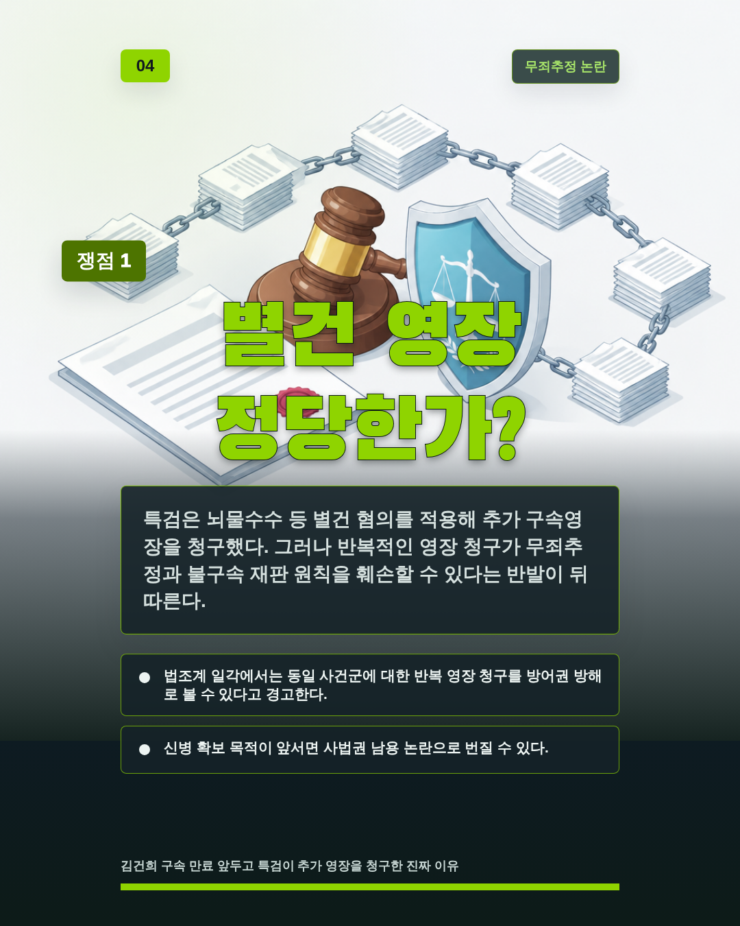 별건 영장 정당한가?