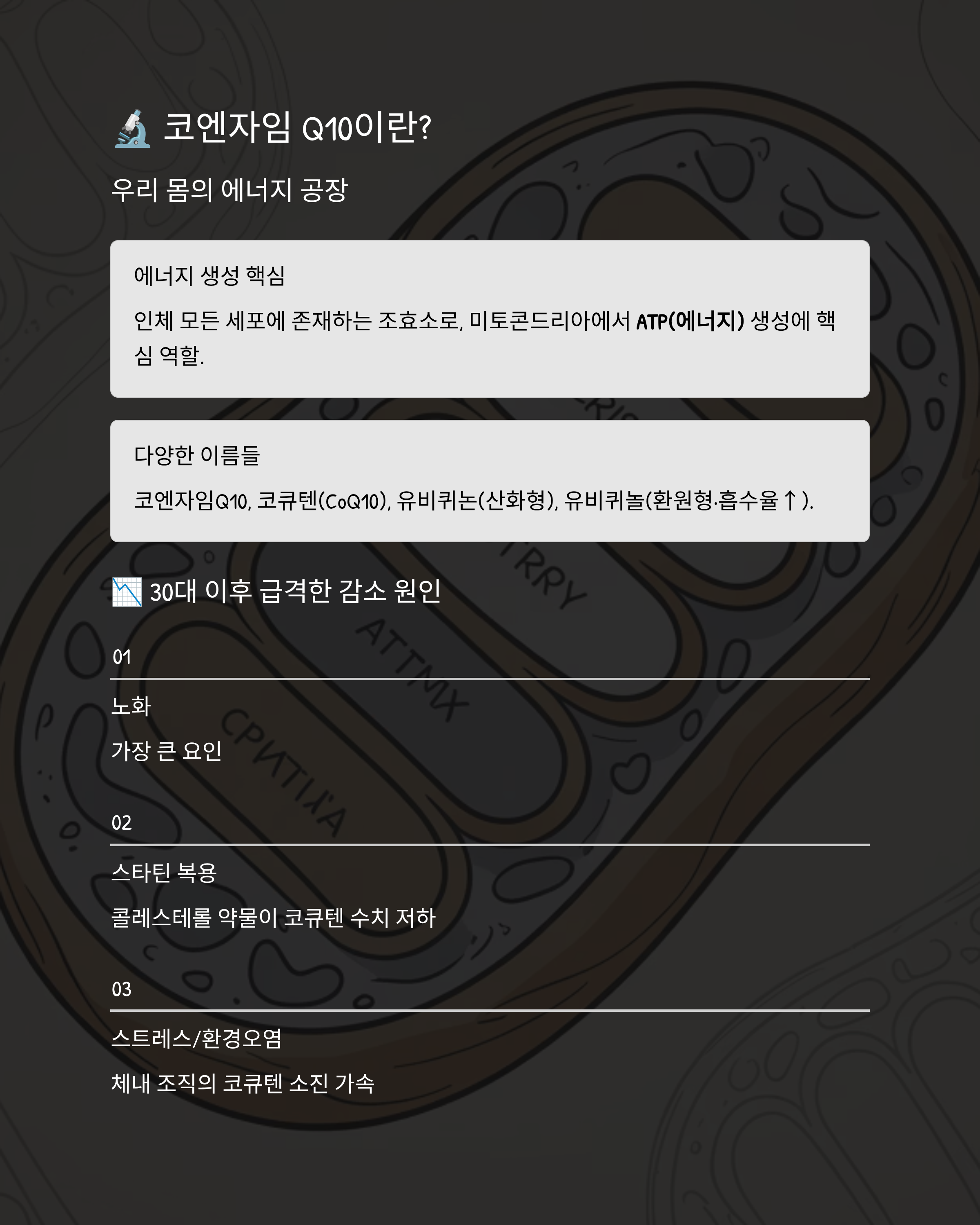 코엔자임Q10자료사진