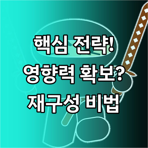 핵심 변수 수용을 위한 콘텐츠 전략적..