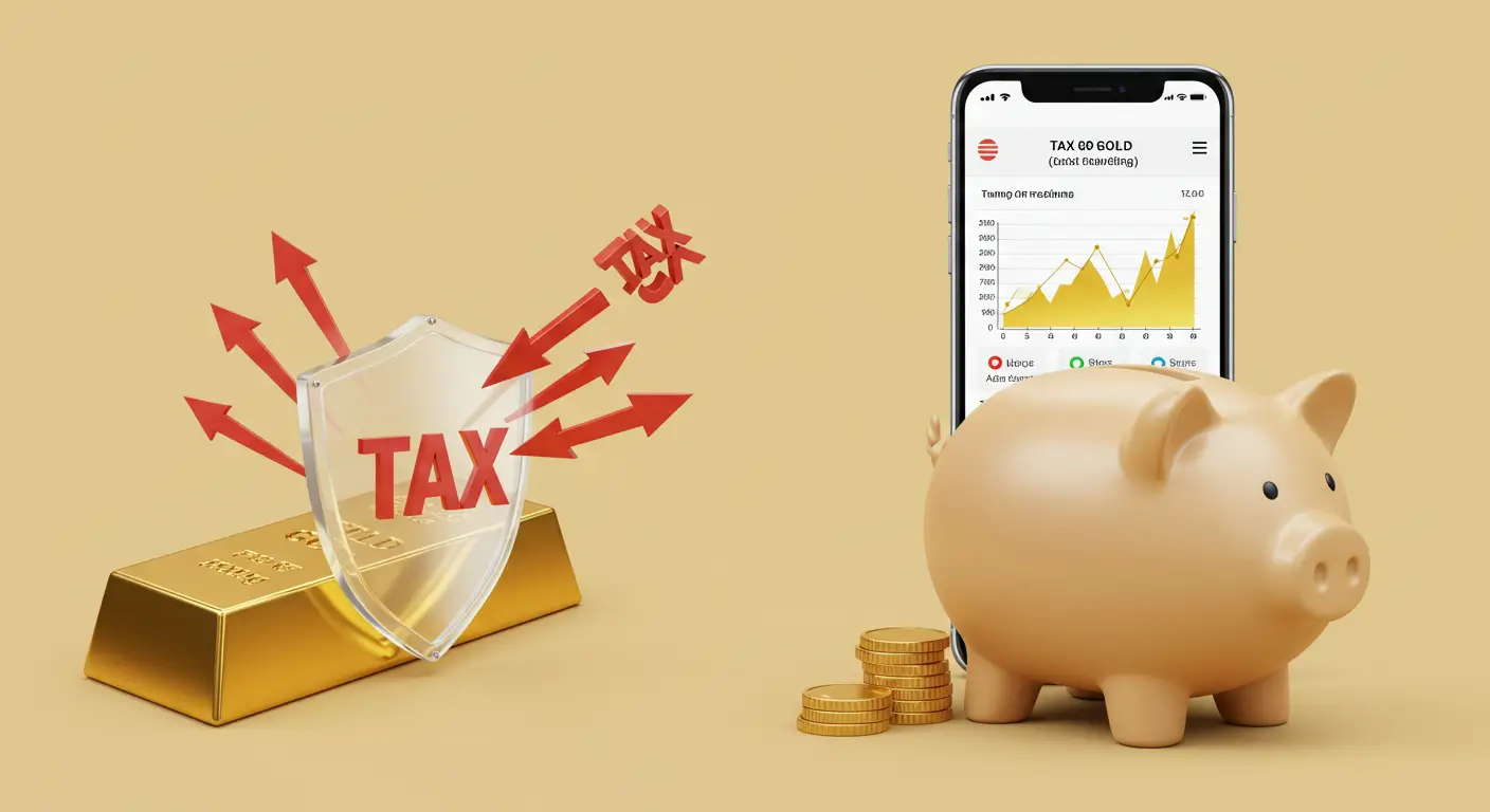 비과세 혜택의 KRX 금시장과 절세계좌 활용이 가능한 금 ETF의 특징 비교