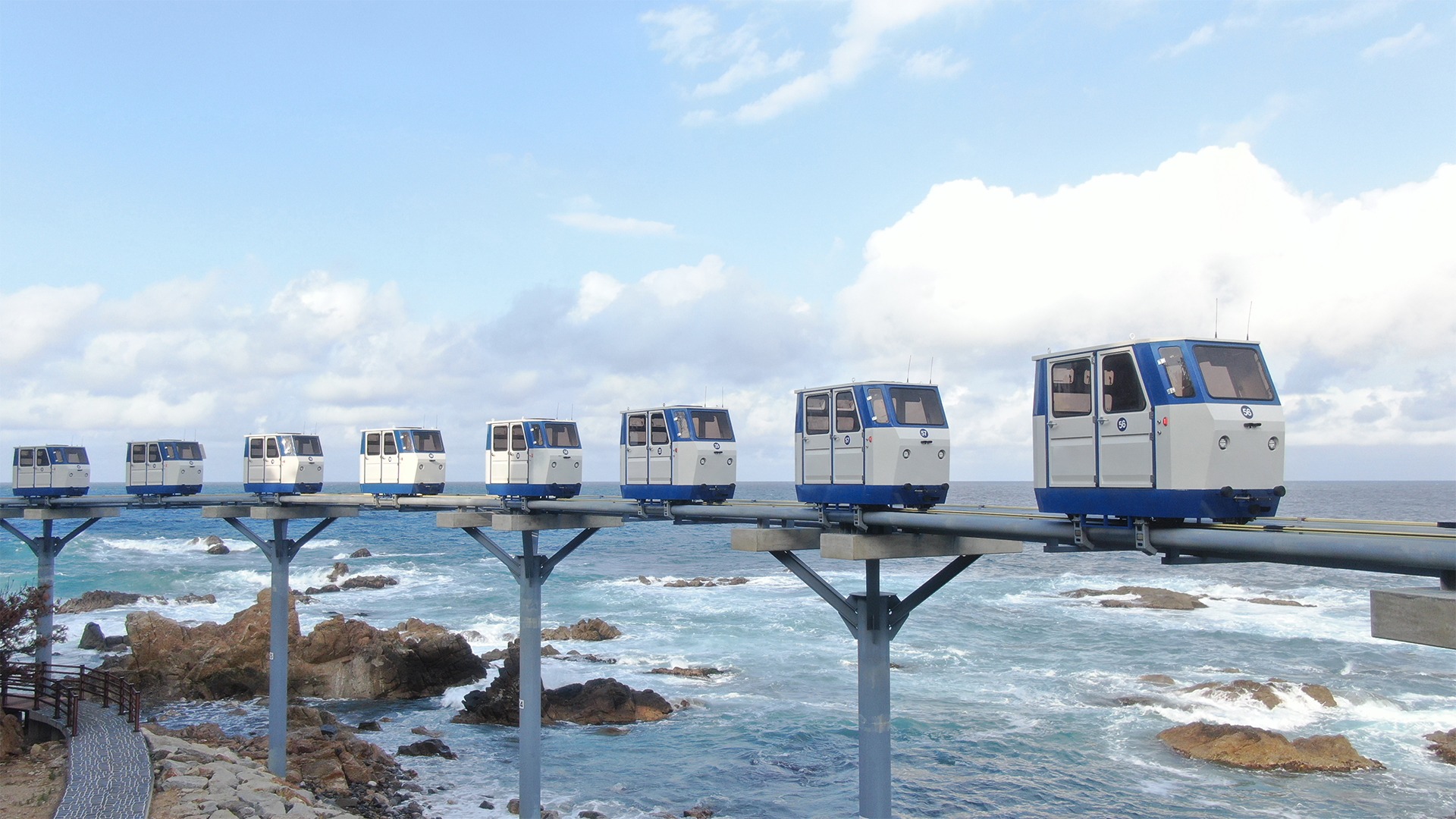 죽변 해안스카이레일