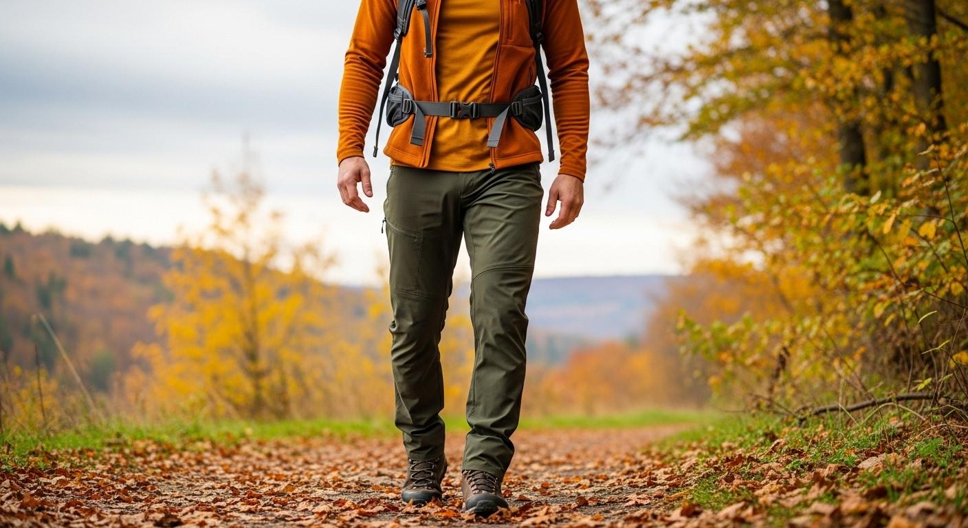 가을 등산바지 코디