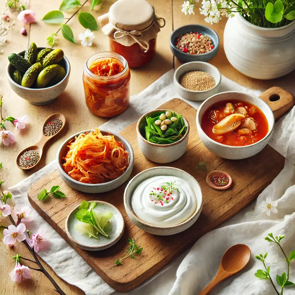 장내 유익균 늘리는 봄철 발효 식품