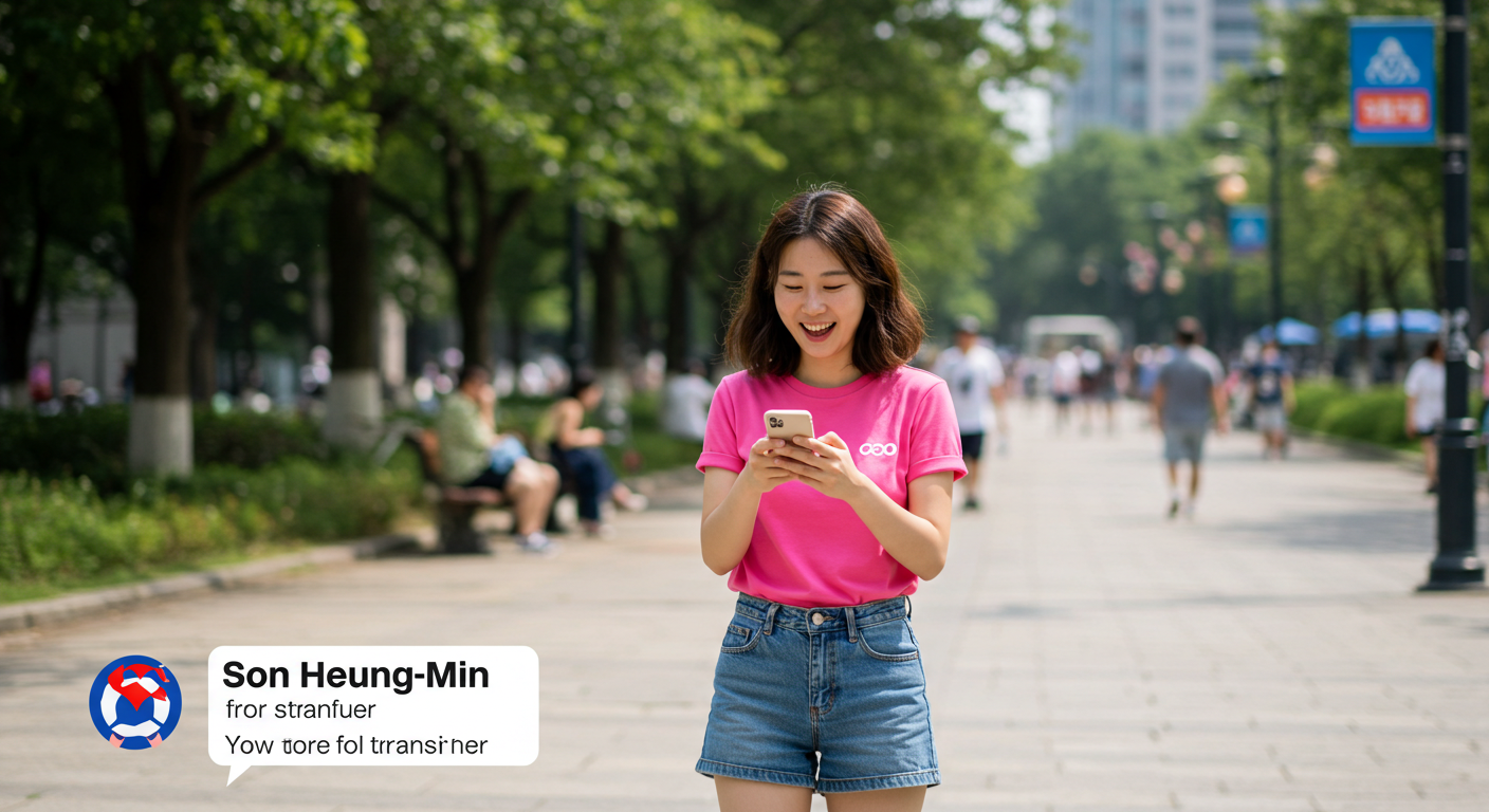 손흥민 이적 선언