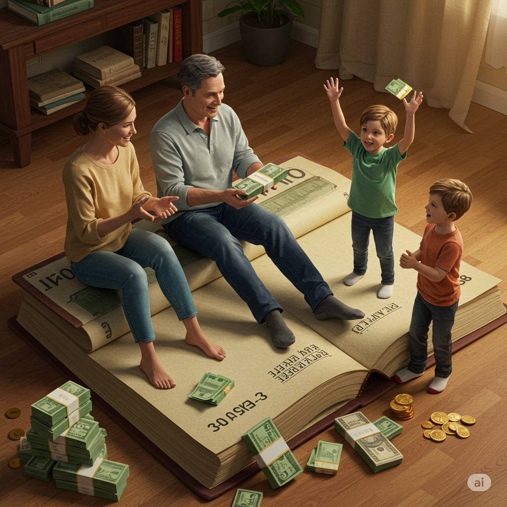 부모 자식 간 증여세 관련 사진