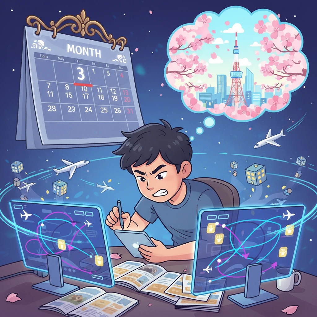 도쿄 벚꽃 실시간 개화 현황 확인법과..