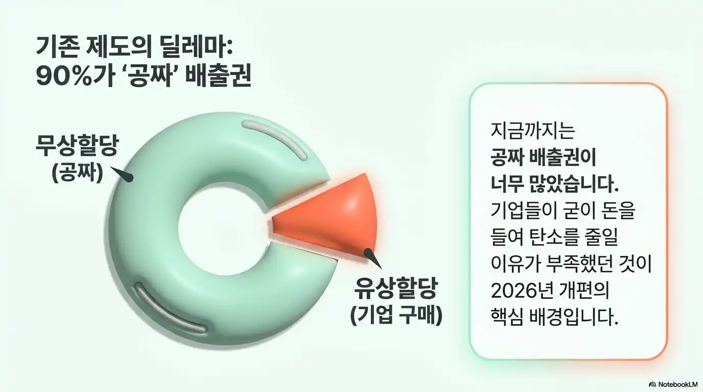 탄소배출권 기존 제도의 딜레마
