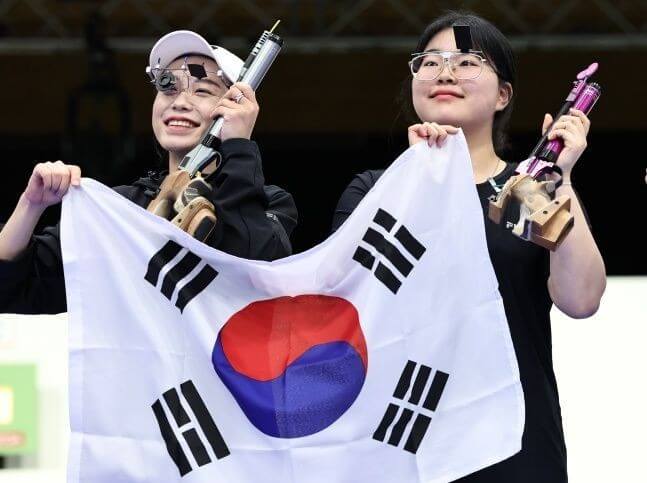 파리올림픽 금메달 사격 오예진 김예지