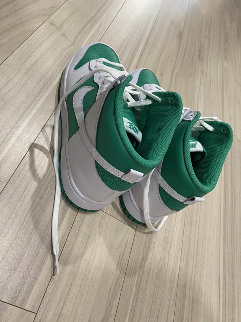 나이키 덩크 하이 레트로 DV0829-300(스타디움 그린/화이트)