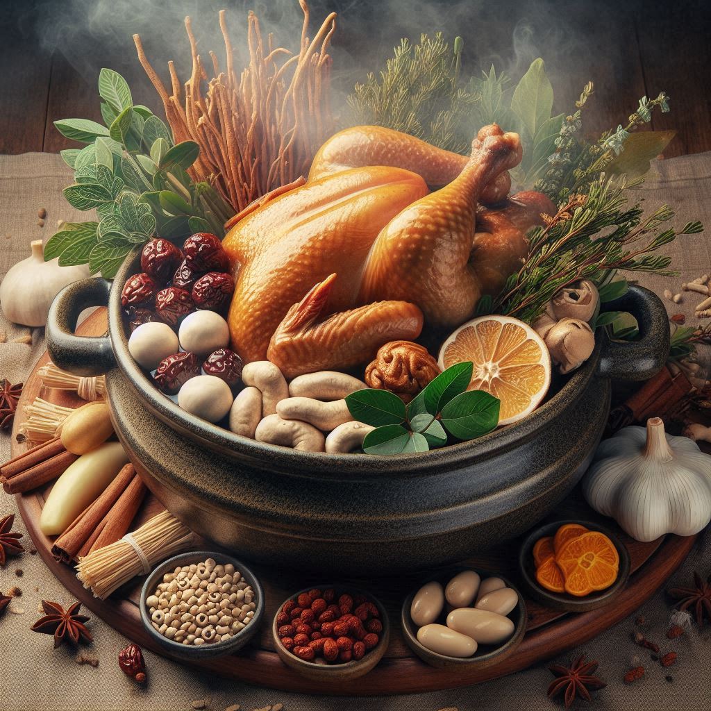 여름철 보양식 닭백숙