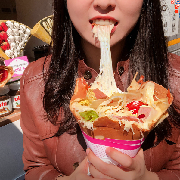 달꽃크레페 대표 메뉴 