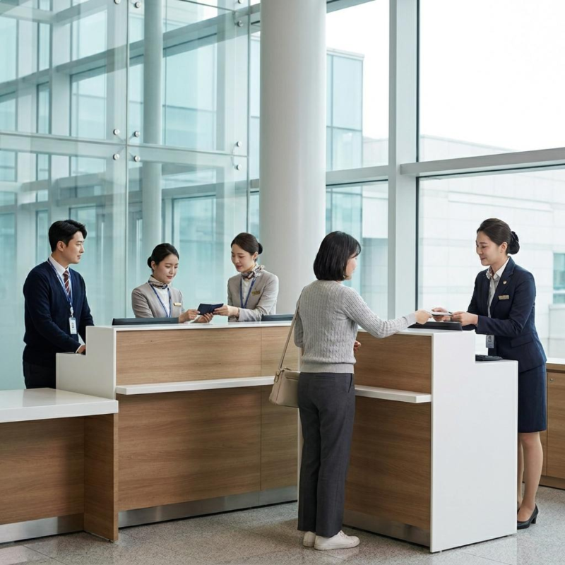 인천공항 제1터미널 외교부 여권민원센터 현장 전경