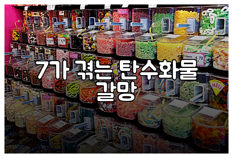 7가 겪는 탄수화물 갈망