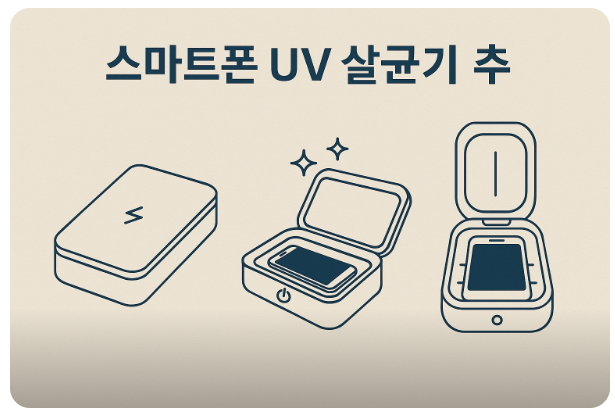 스마트폰 UV 살균기 추천