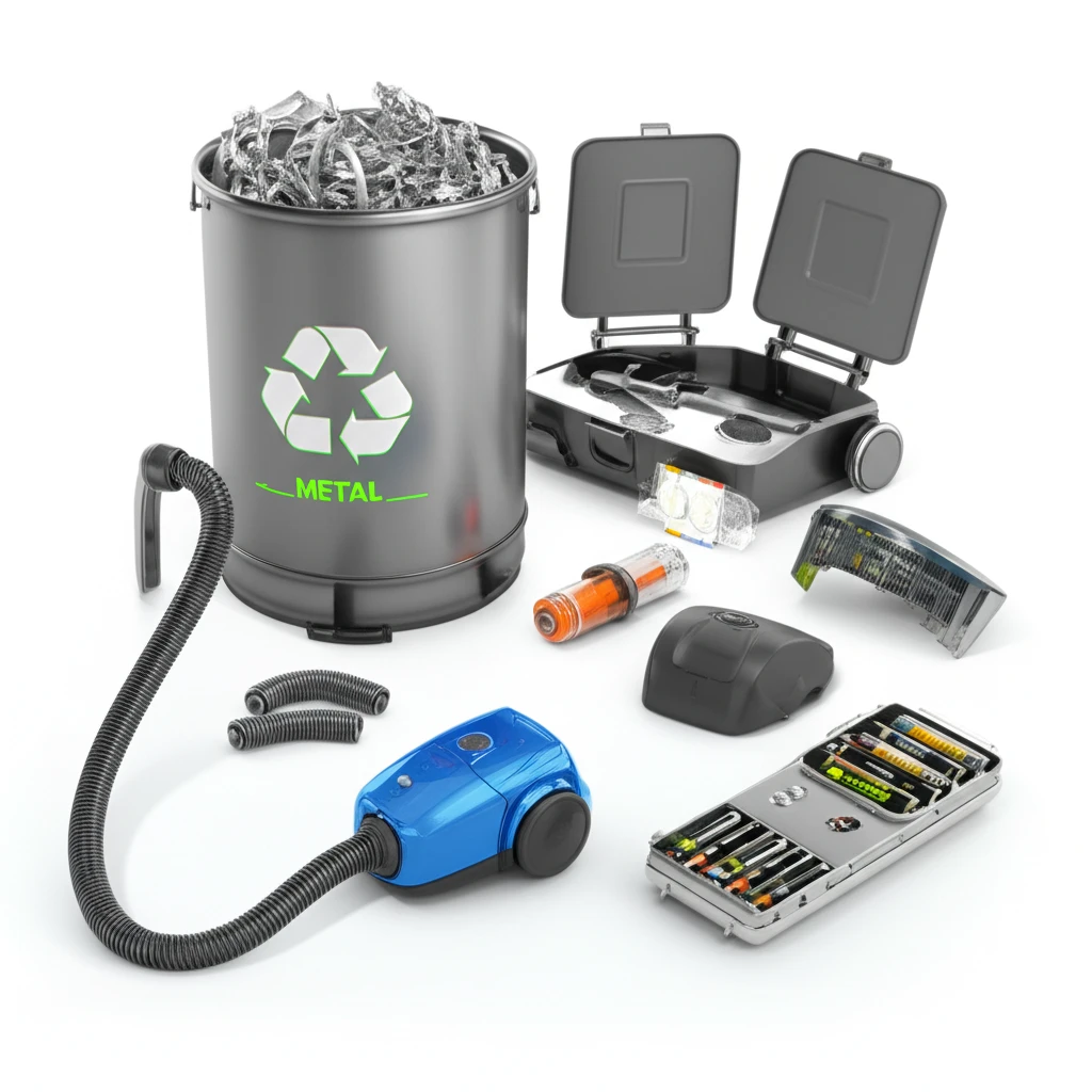 수명 다한 청소기 재활용하는 방법: ..