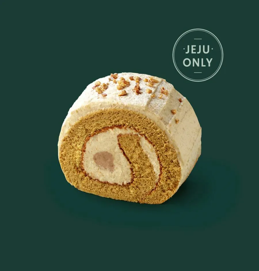 제주도-스타버스-한정-메뉴-제주-땅콩-생크림-롤