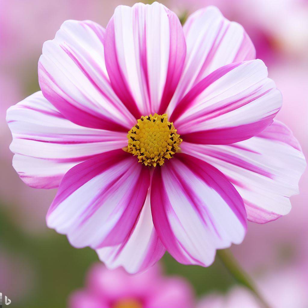 Cosmos 'Candy Stripe'
