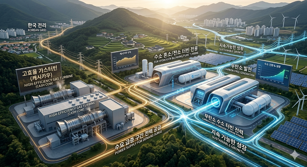 가스터빈 및 수소 터빈의 확장성