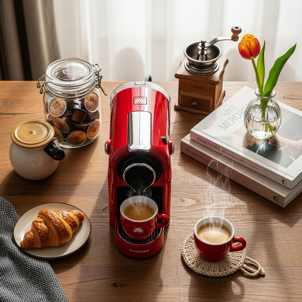 일리 캡슐커피머신으로 꾸민 홈카페