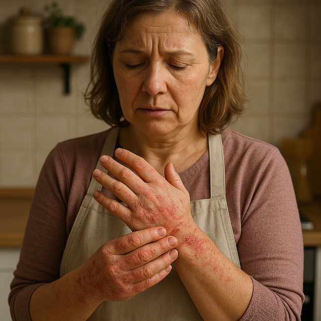 육아맘 주부습진