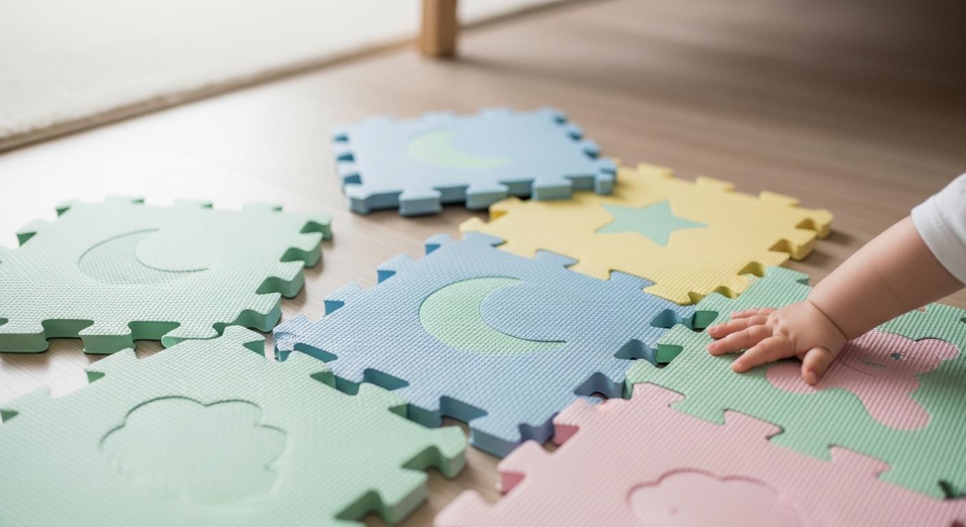 아기방 매트 퍼즐