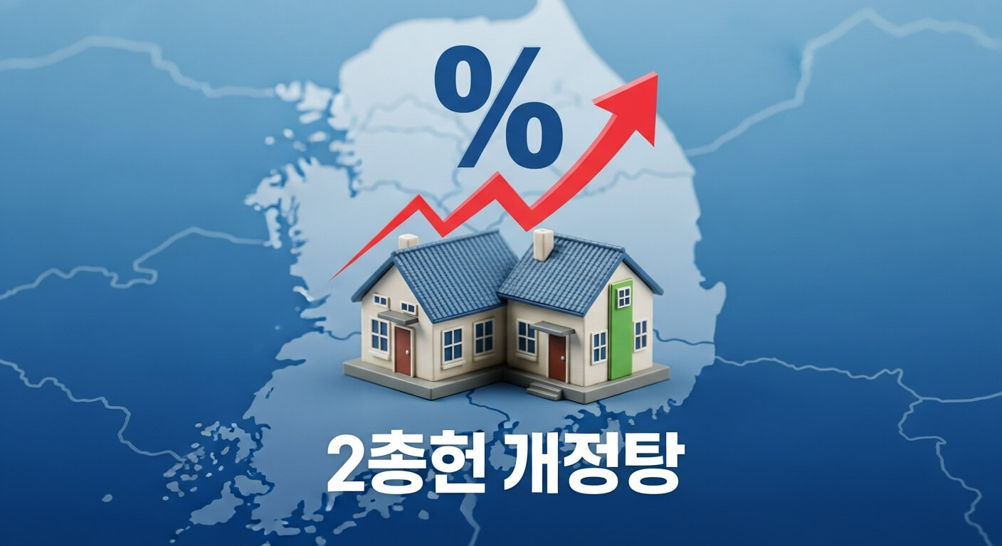 1가구 2주택 취득세율